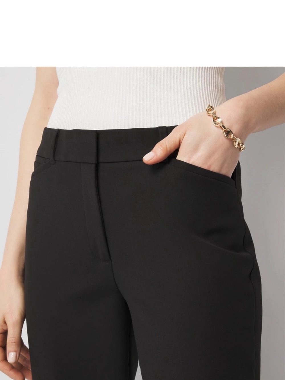 Black Tailored Pants